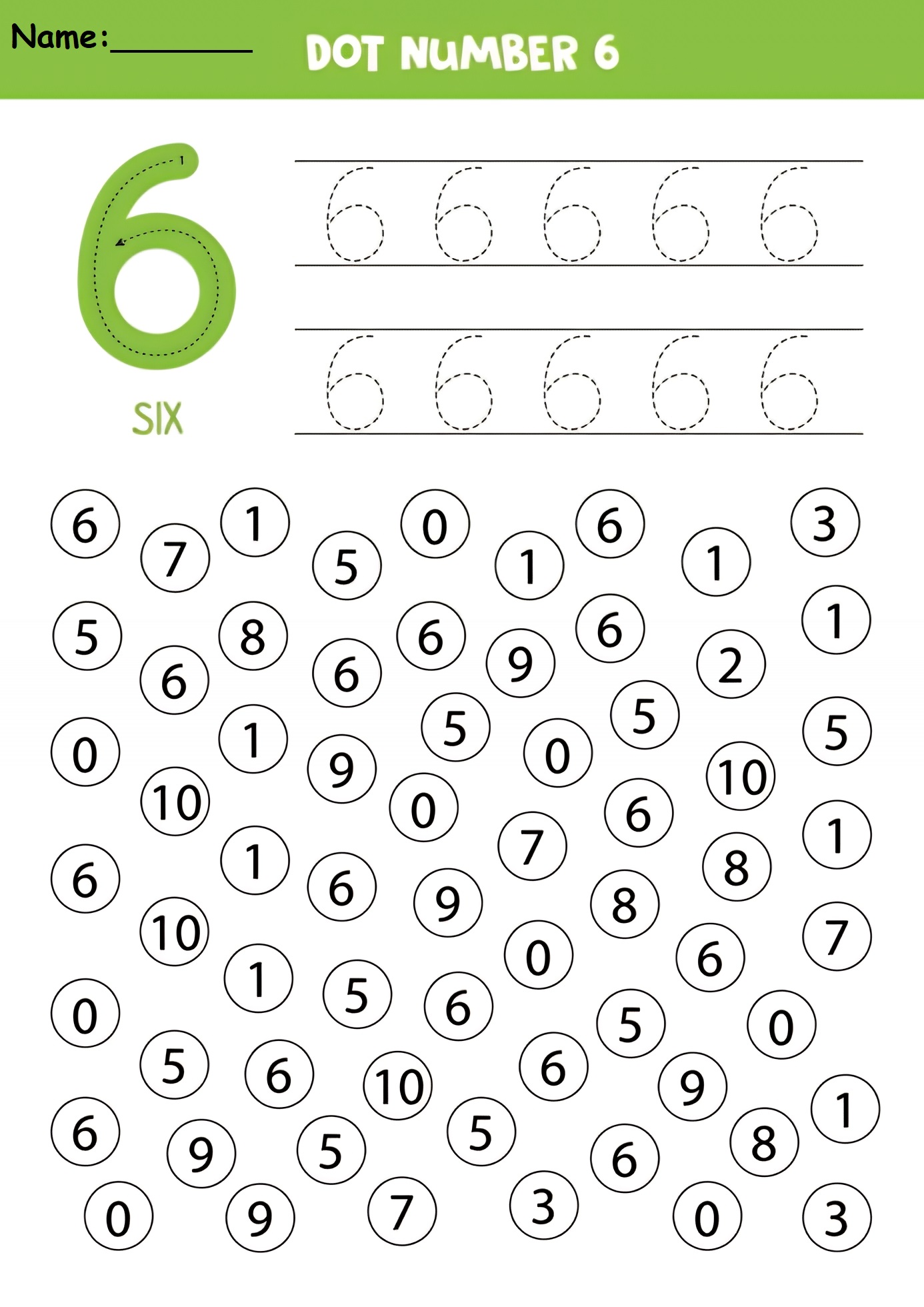 The number 6 worksheets preschool activities preschool worksheets and